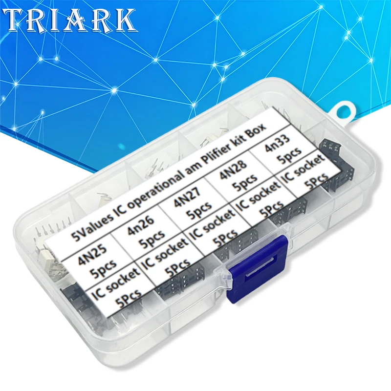 25PSC-50 шт./компл. 4N25 4N26 4N27 4N28 4N33 интегральная схема DIP IC комбинированный комплект комплект оптопары с гнездом IC
25PSC-50 шт./компл. 4N25 4N26 4N27 4N28 4N33 интегральная схема DIP IC комбинированный комплект комплект оптопары с гнездом IC