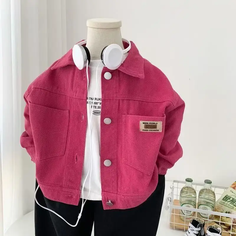 Boys' Spring and Autumn Jacket 2025 New Style Children's Boys' and Girls' Baby Western Style Handsome Casual Jacket Children
Boys' Spring and Autumn Jacket 2025 New Style Children's Boys' and Girls' Baby Western Style Handsome Casual Jacket Children