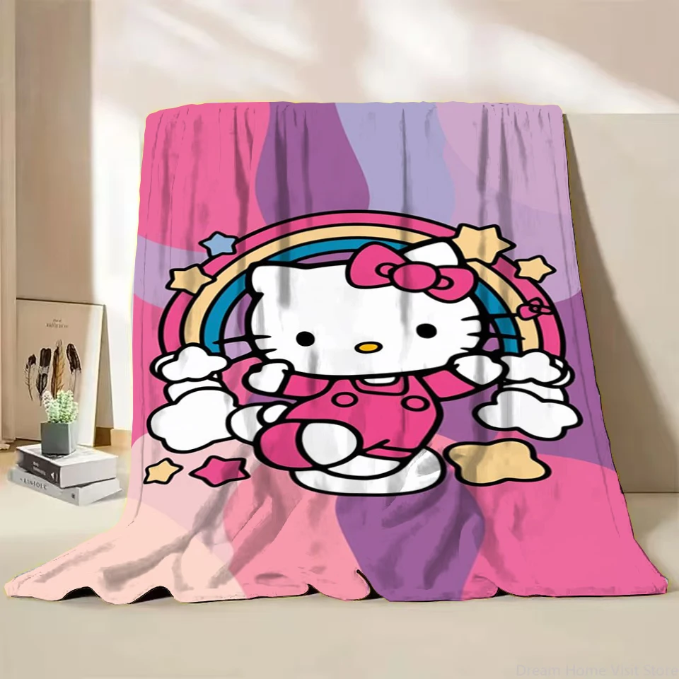Sanrio Hello Kitty Flannel Kids Adult Blanket Cartoon Cute Plush for Home Bedroom Sofa Picnic Offices Travel Cover Blanket Gifts
Sanrio Hello Kitty Flannel Kids Adult Blanket Cartoon Cute Plush for Home Bedroom Sofa Picnic Offices Travel Cover Blanket Gifts