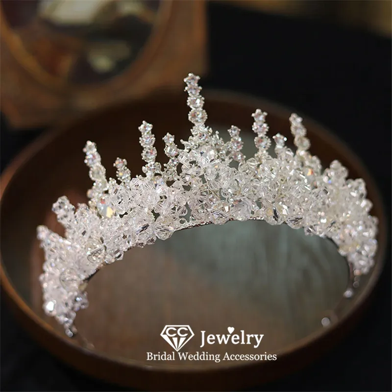 CC Tiaras for Wedding Women Accessories Bridal Headpiece Engagement Hair Ornaments Luxury Princess Crystal Coronet Crowns QS210
CC Tiaras for Wedding Women Accessories Bridal Headpiece Engagement Hair Ornaments Luxury Princess Crystal Coronet Crowns QS210