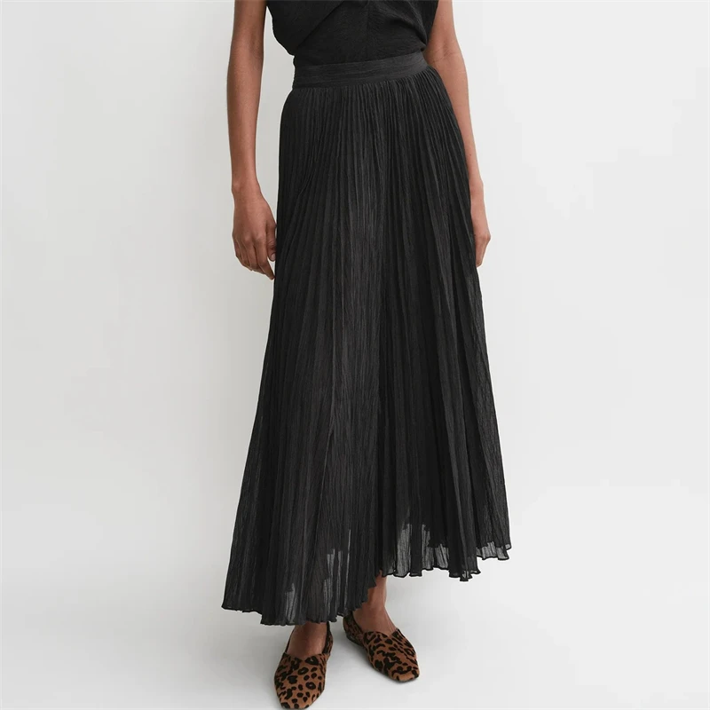 2026 Spring New Women's Elastic Waist Pleated Long Skirt High-Quality Fashionable Commuter Style High-Waisted Pleated Long Skirt
2026 Spring New Women's Elastic Waist Pleated Long Skirt High-Quality Fashionable Commuter Style High-Waisted Pleated Long Skirt