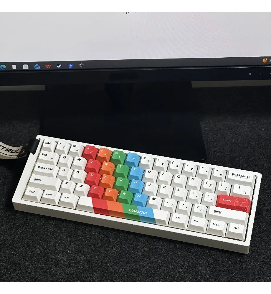 Painted keycaps simple personality is engraved hot sublimation original PBT adaptation magnetic axis tarantula Maifrom
Painted keycaps simple personality is engraved hot sublimation original PBT adaptation magnetic axis tarantula Maifrom