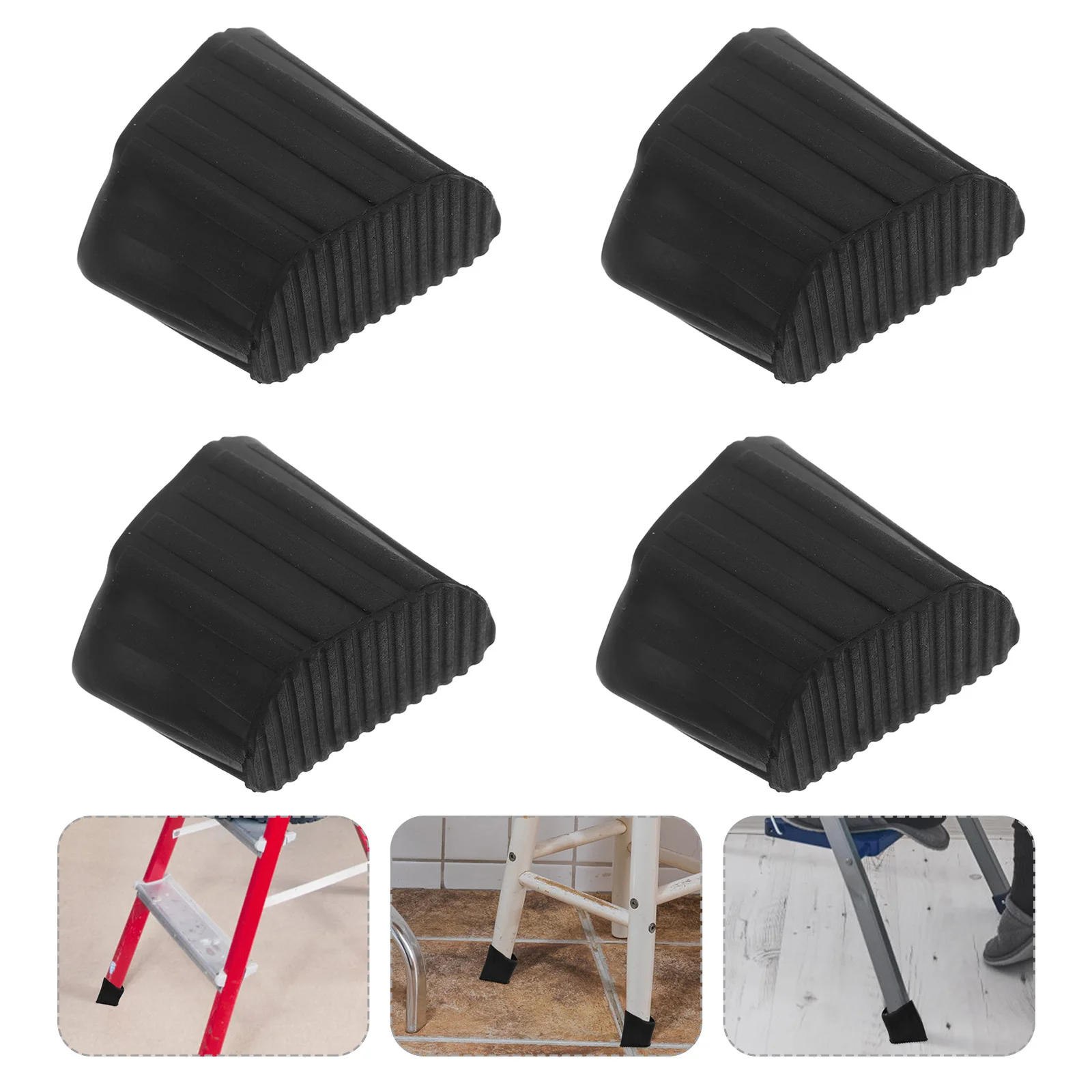 4pcs Leg Feet Replacement Non-Slip Rubber Pads Foot Cushion Covers Extension Step Ladders Durable Accessories Ladder End Caps
4pcs Leg Feet Replacement Non-Slip Rubber Pads Foot Cushion Covers Extension Step Ladders Durable Accessories Ladder End Caps