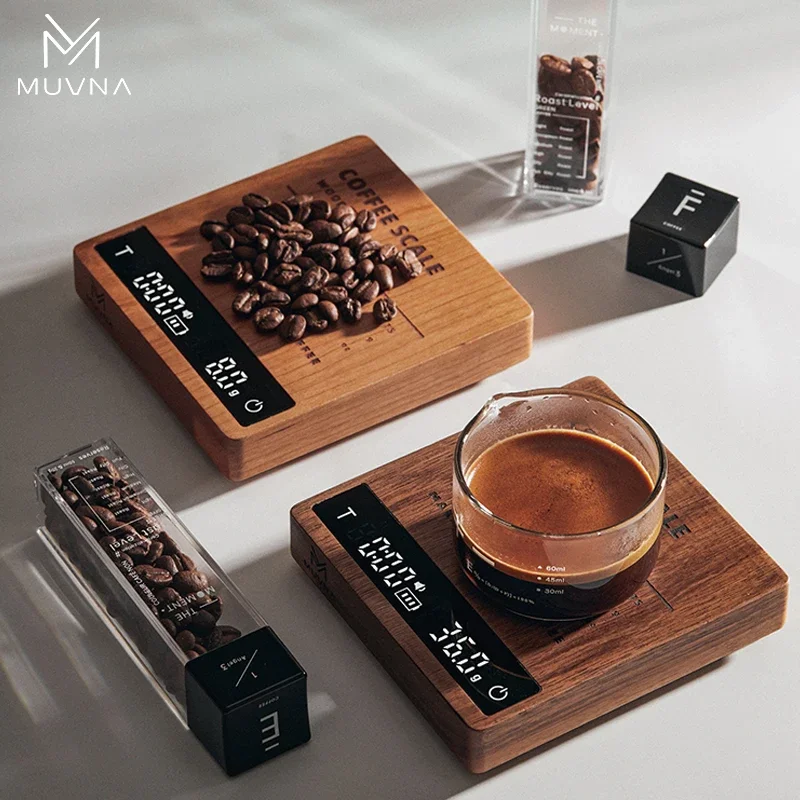 MUVNA Digital Kitchen Coffee Scale High Precision Cyclic Rechargeable Espresso Electronic Scale Home Barista Accessories
MUVNA Digital Kitchen Coffee Scale High Precision Cyclic Rechargeable Espresso Electronic Scale Home Barista Accessories