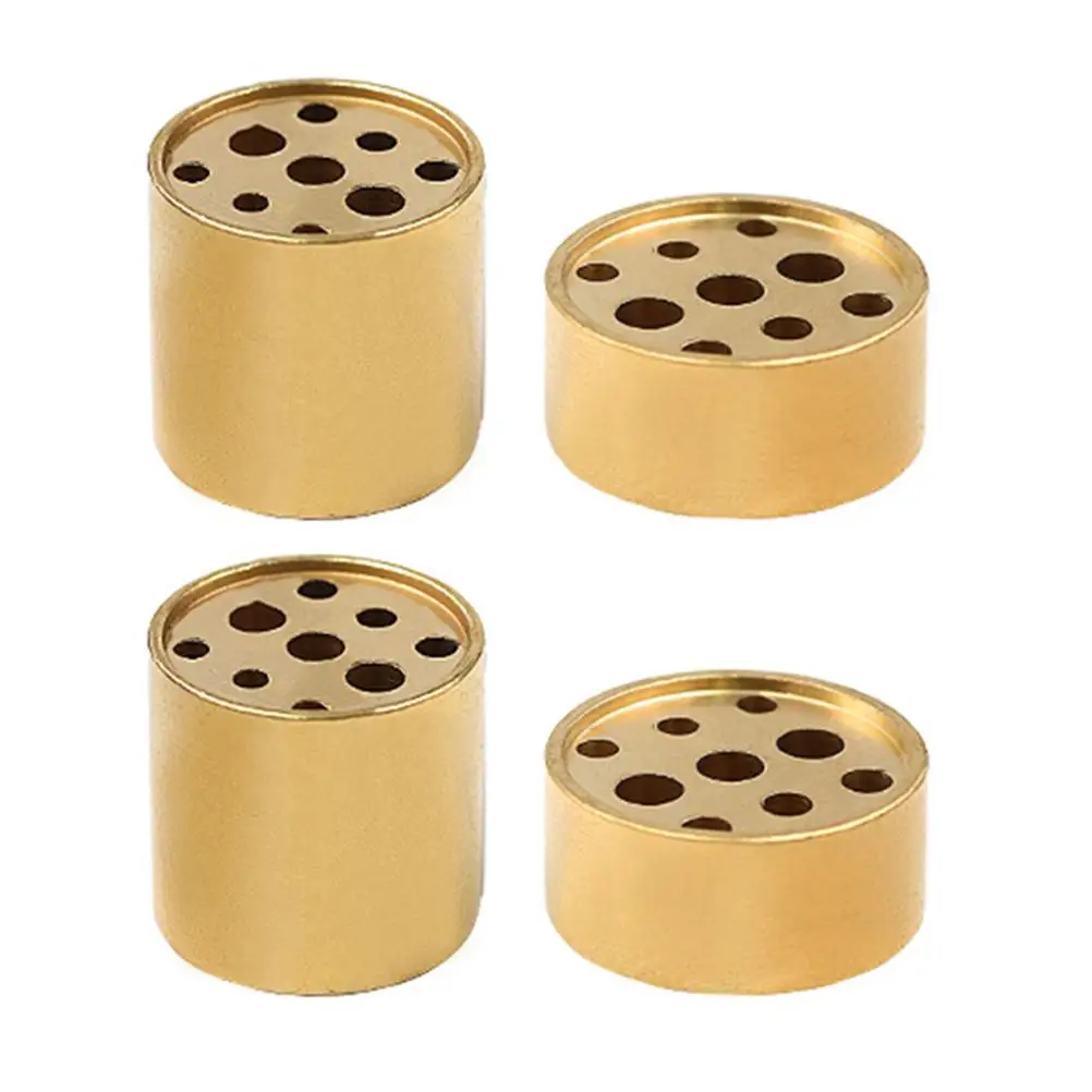 4 Pcs Incense Holders 9-hole Design Stick Bases 2cmx2cm 2cmx1cm Retro Style Home Copper Multi-Hole Incense Holders Decor
4 Pcs Incense Holders 9-hole Design Stick Bases 2cmx2cm 2cmx1cm Retro Style Home Copper Multi-Hole Incense Holders Decor