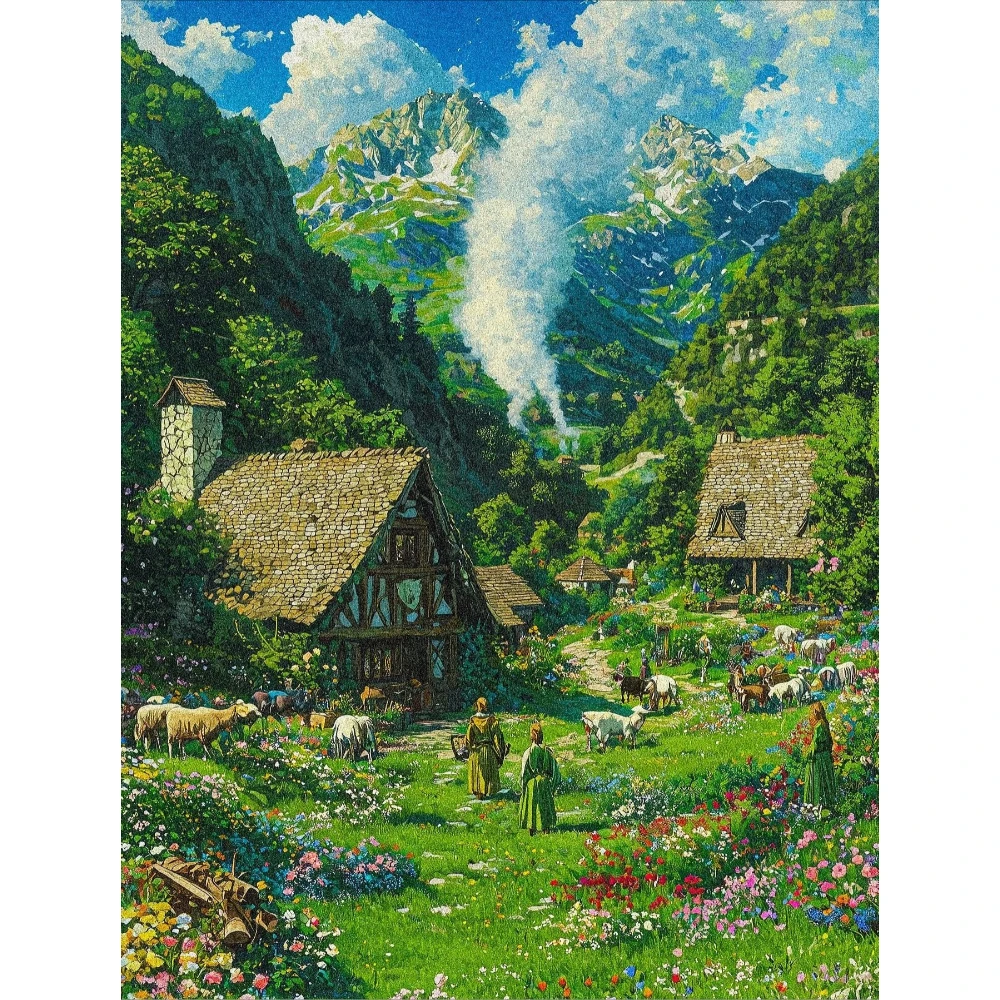 Comfortable Farm Life 500/1000/1200/2000 PCS Jigsaw Puzzles Family Activity Games DIY Puzzle for Living Room Home Decor Gift
Comfortable Farm Life 500/1000/1200/2000 PCS Jigsaw Puzzles Family Activity Games DIY Puzzle for Living Room Home Decor Gift