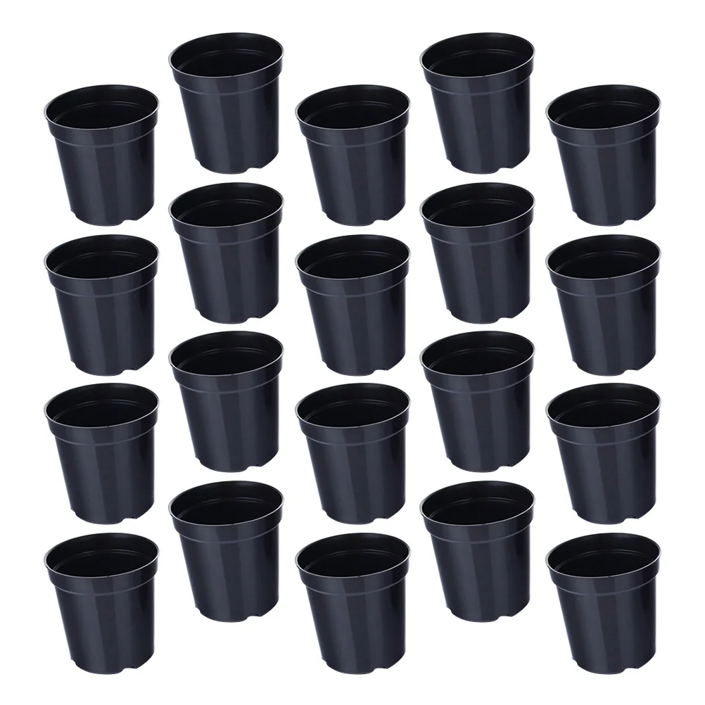 20 Pcs Plastic Flower Pot Plant Nursery Containers Durable Lightweight Reusable Healthy Outdoor Gardening Terracotta
20 Pcs Plastic Flower Pot Plant Nursery Containers Durable Lightweight Reusable Healthy Outdoor Gardening Terracotta