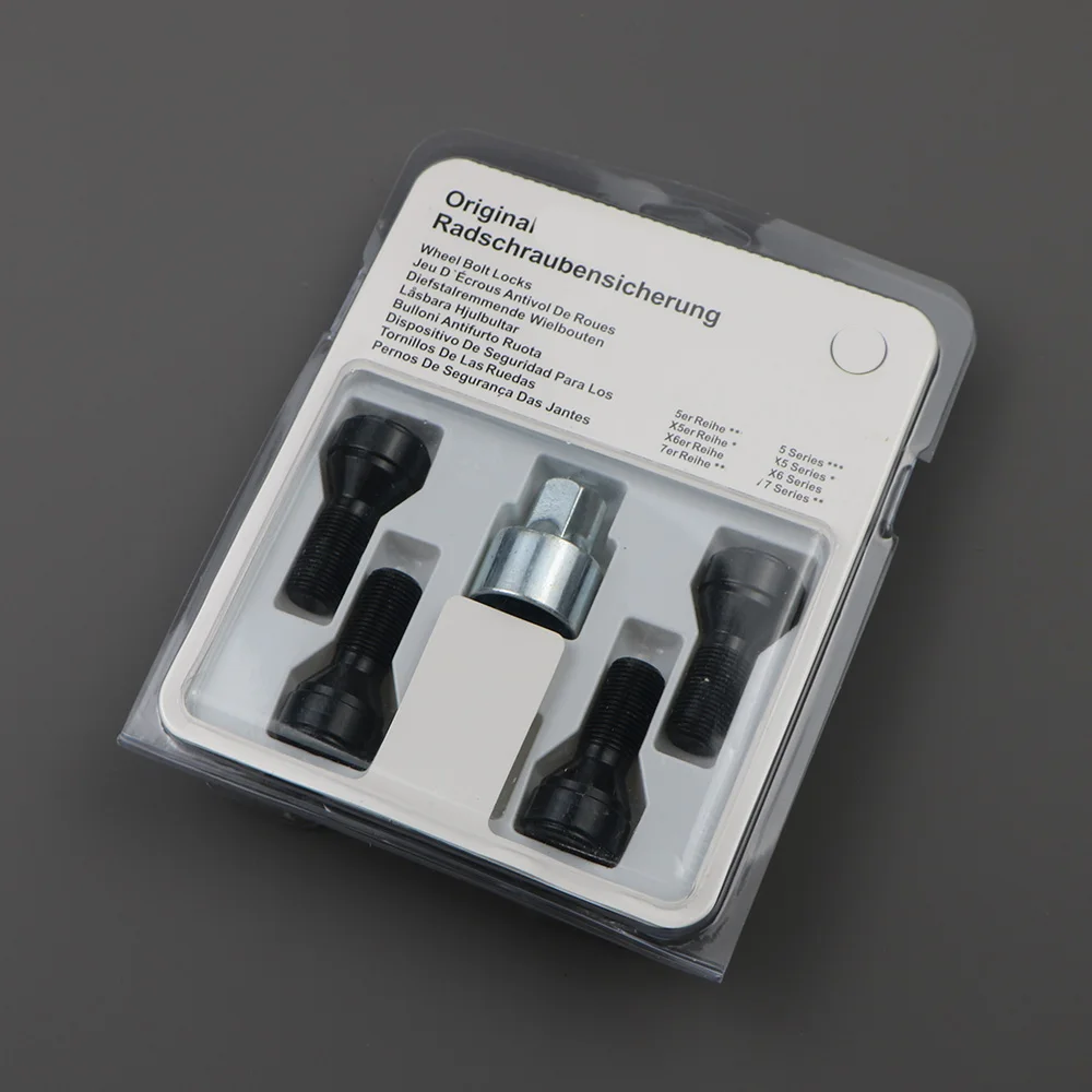 Tire Screw Bolts Wheel Bolt Lock Key M14x1.25 36136792851 For BMW X3 X5 X6 5' 7' 361 367 9 28 51
Tire Screw Bolts Wheel Bolt Lock Key M14x1.25 36136792851 For BMW X3 X5 X6 5' 7' 361 367 9 28 51