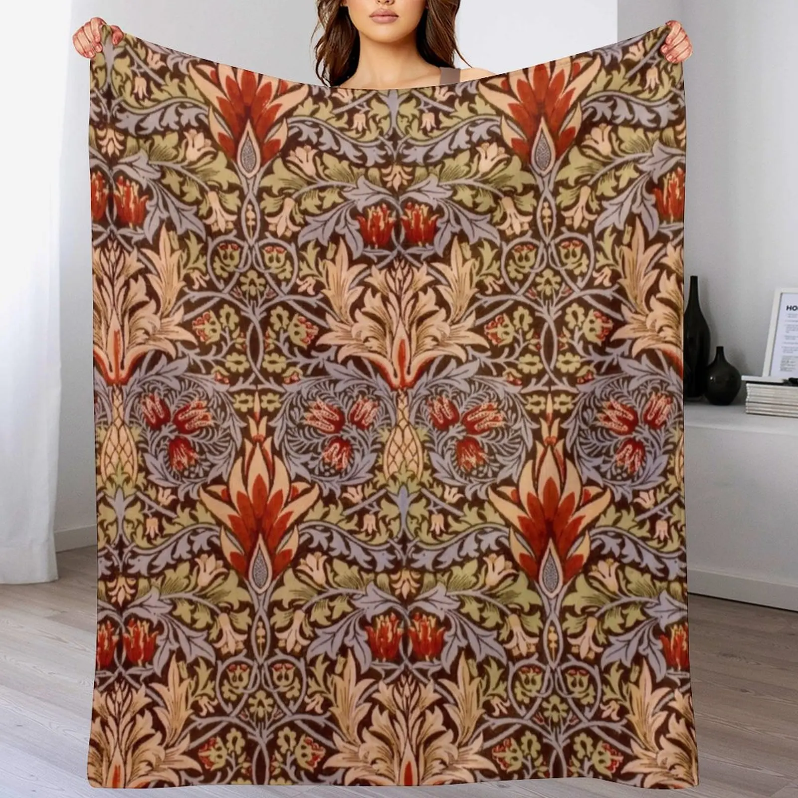William Morris. Arts and Crafts. Uk. Throw Blanket Ultra Soft Flannel Fleece Blanket for All Seasons
William Morris. Arts and Crafts. Uk. Throw Blanket Ultra Soft Flannel Fleece Blanket for All Seasons