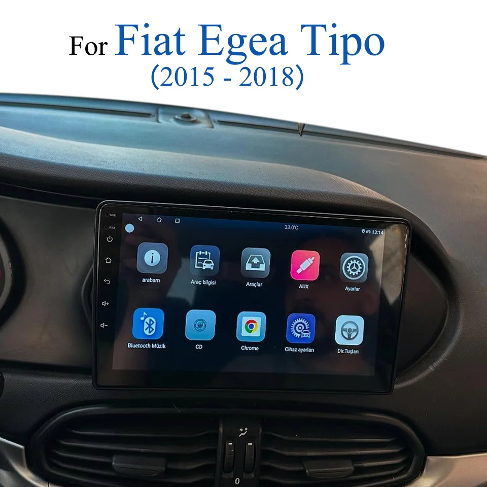 Car Auto Radio GPS Navi Head Unit Android 14 8G Ram 128GB For Fiat Egea Tipo 2015 2015 2017 2018 With Carplay Auto 4G Sim WiFi
Car Auto Radio GPS Navi Head Unit Android 14 8G Ram 128GB For Fiat Egea Tipo 2015 2015 2017 2018 With Carplay Auto 4G Sim WiFi
