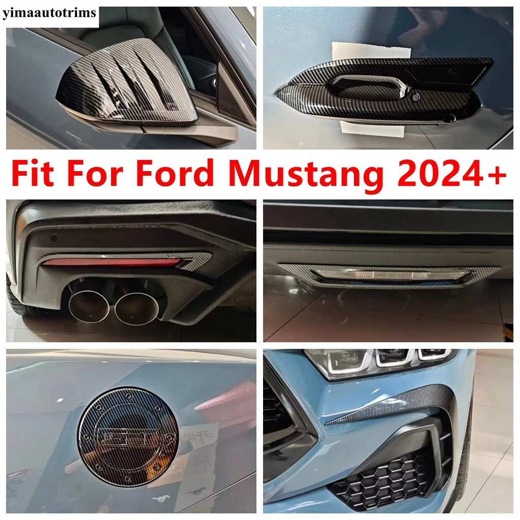 Rear Fog Lamp / Brake Light / Rearview Mirror / Door Handle Bowl / Fuel Tank Cover Trim Accessories For Ford Mustang 2024 2025
Rear Fog Lamp / Brake Light / Rearview Mirror / Door Handle Bowl / Fuel Tank Cover Trim Accessories For Ford Mustang 2024 2025