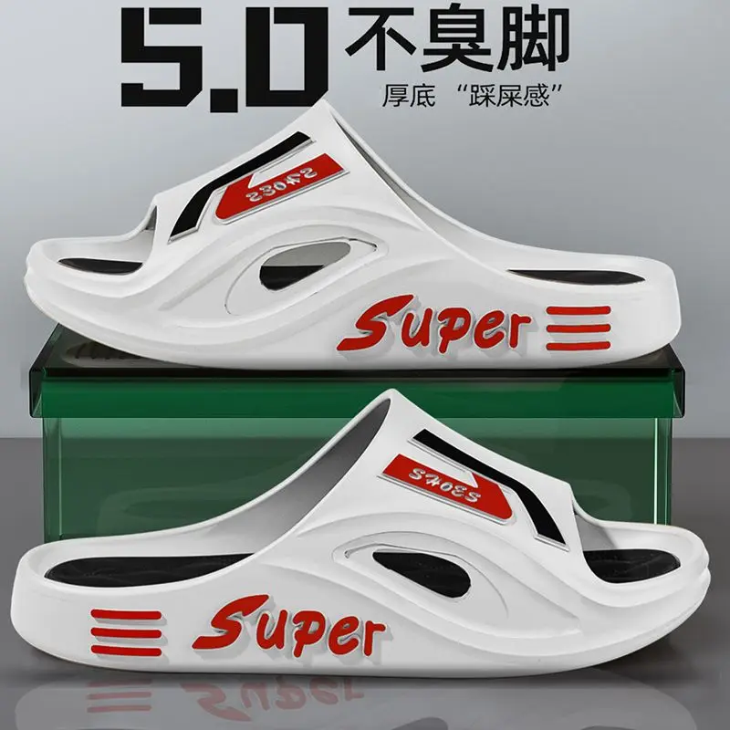 Slippers men's 2026 men's summer home wear trend ins thick bottom light and wear-resistant, deodorant and non-slip cool slippers
Slippers men's 2026 men's summer home wear trend ins thick bottom light and wear-resistant, deodorant and non-slip cool slippers