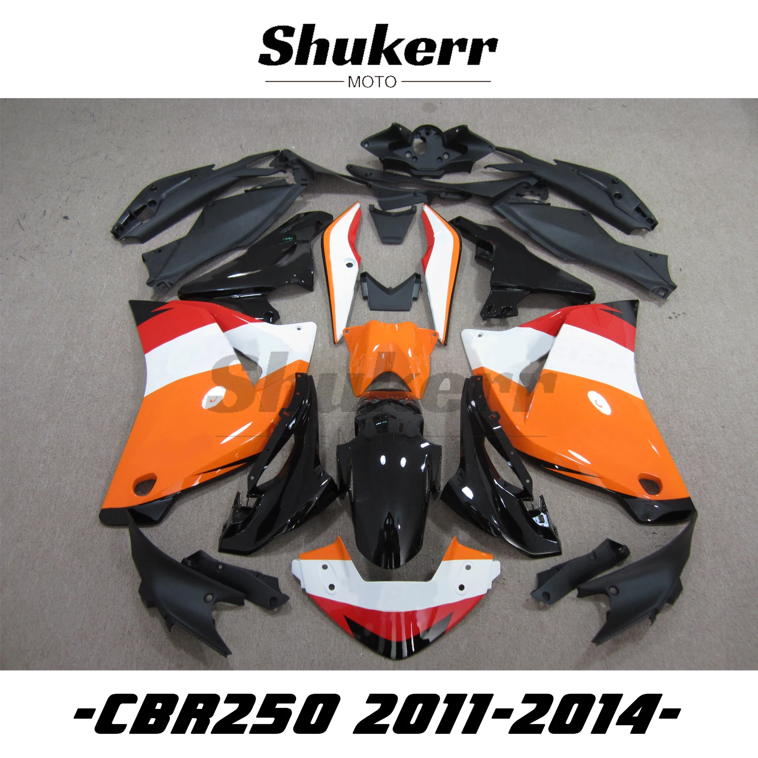 Fit for Honda Cbr250R 2011-2014 2012 2013 New Abs Motorcycle Plastics Fairing Kit Injection Mold Bodywork Panel Kit
Fit for Honda Cbr250R 2011-2014 2012 2013 New Abs Motorcycle Plastics Fairing Kit Injection Mold Bodywork Panel Kit