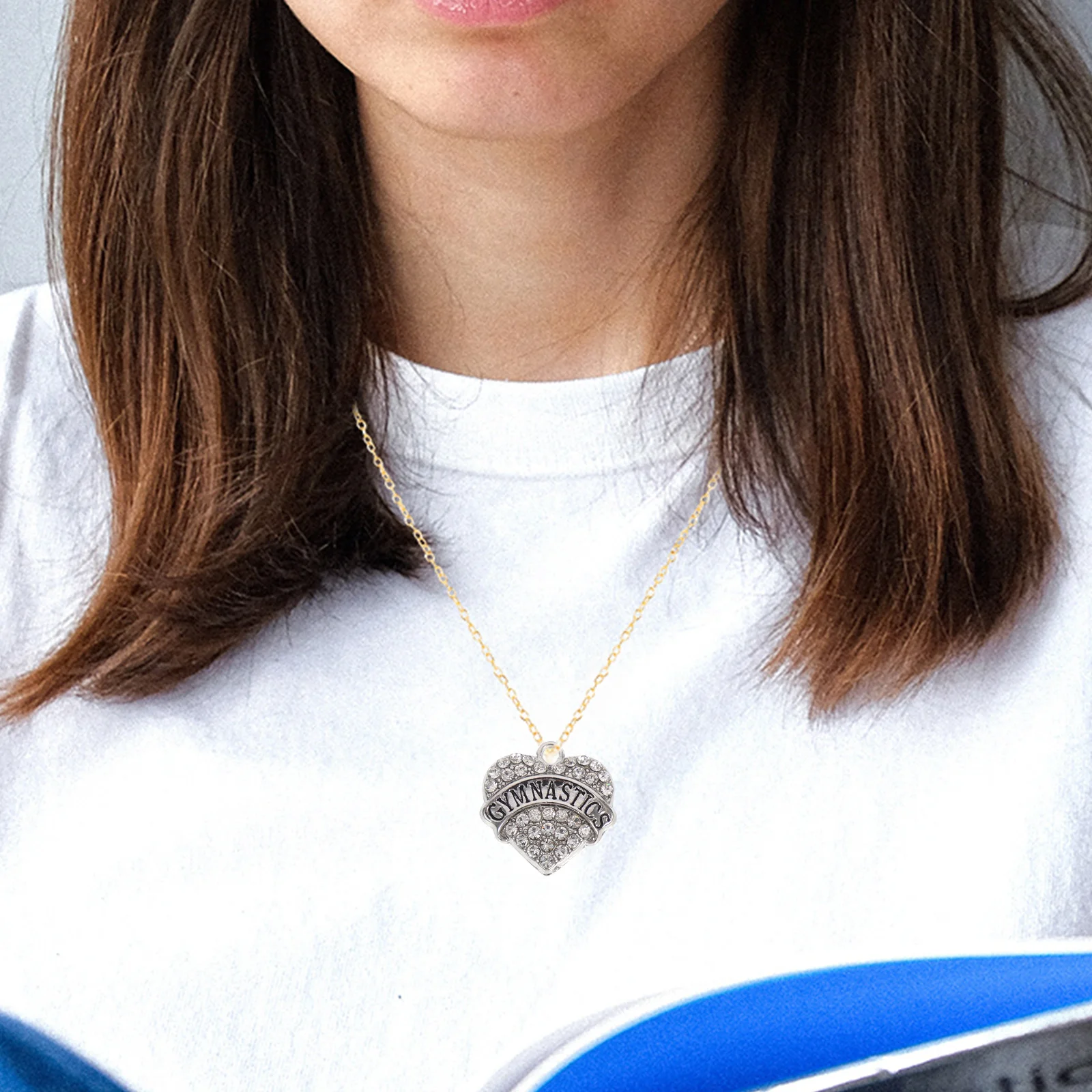 5 Pcs Peach Heart Bracelet Necklace Girls Jewelry Charms for Bracelets Mini Chain Rhinestones Making Miss Pendant
5 Pcs Peach Heart Bracelet Necklace Girls Jewelry Charms for Bracelets Mini Chain Rhinestones Making Miss Pendant