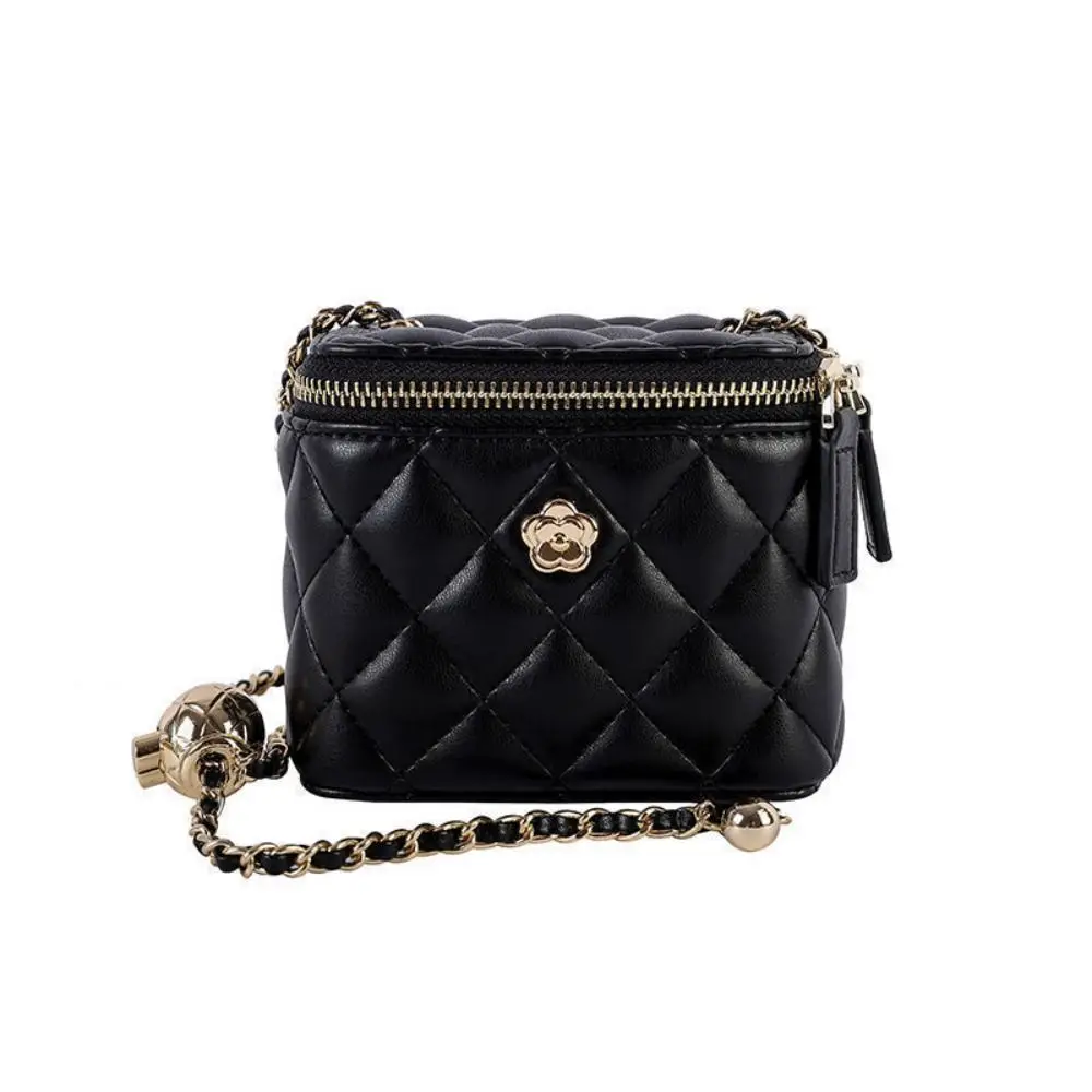 Fashion Chain Strap Rhombus Bucket Bag Crossbody Bag Camellia Small Shoulder Bag
Fashion Chain Strap Rhombus Bucket Bag Crossbody Bag Camellia Small Shoulder Bag