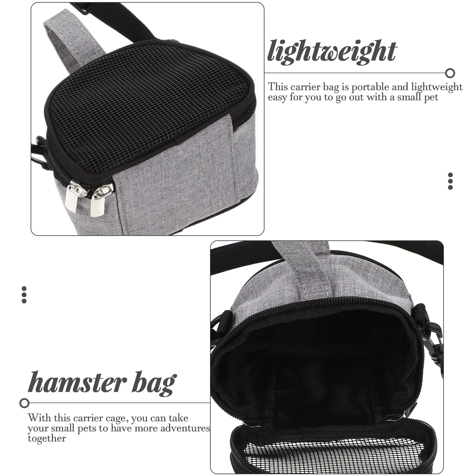 Oxford Cloth Outdoor Pet Carrier Bag Portable Lightweight Breathable Hamster Guinea Pig Rat Carrier for Travel Walking Cycling
Oxford Cloth Outdoor Pet Carrier Bag Portable Lightweight Breathable Hamster Guinea Pig Rat Carrier for Travel Walking Cycling