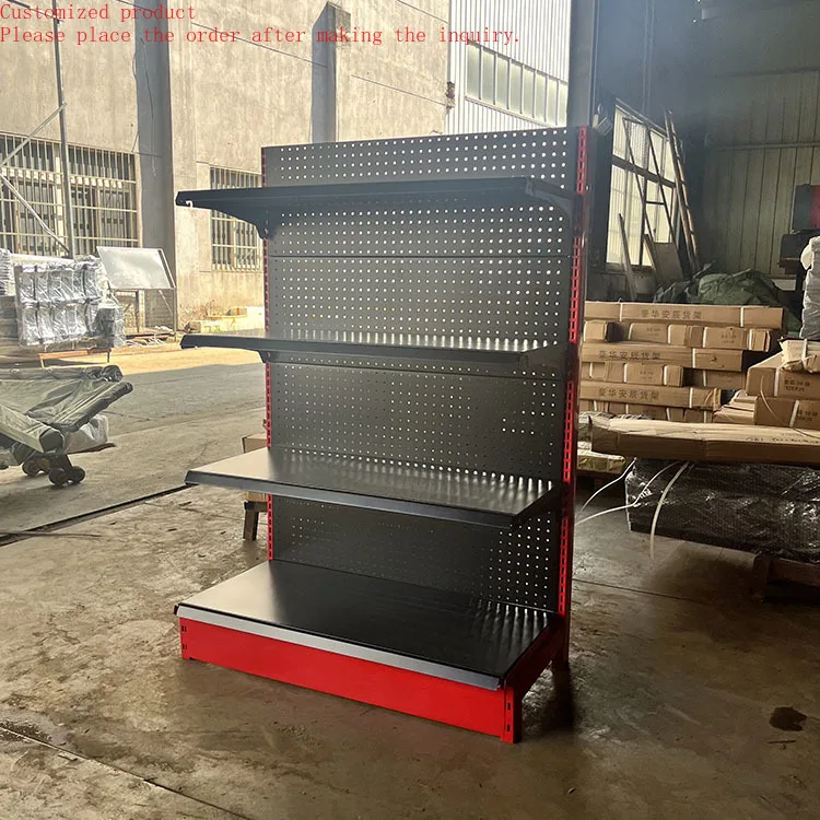 Custom.Factory Customized Heavy Duty Metal Supermarket Shelf Single-Sided with Logo for Supermarket Center Display
Custom.Factory Customized Heavy Duty Metal Supermarket Shelf Single-Sided with Logo for Supermarket Center Display