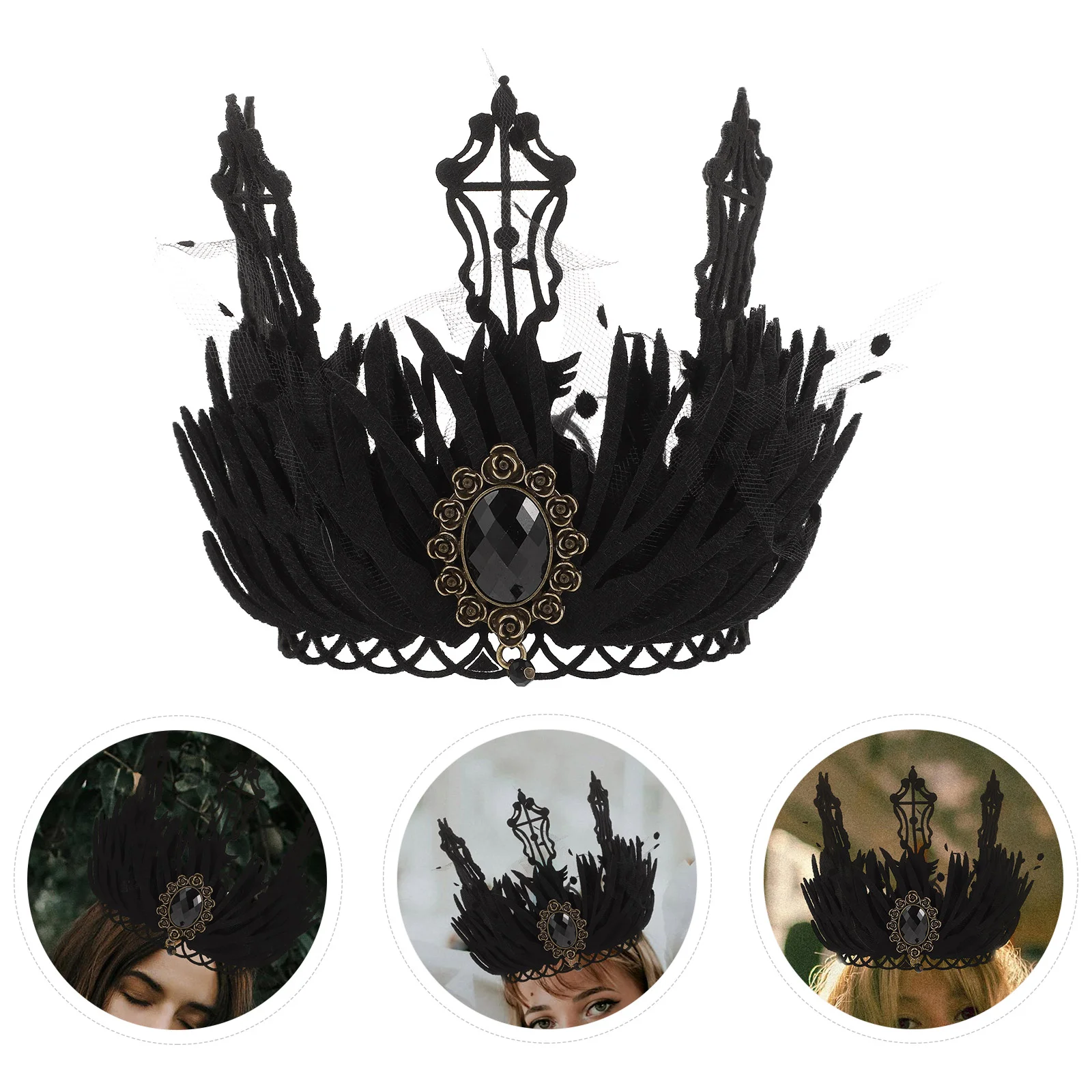 Vintage Crown for Women Queen Headband Perfect for Halloween Cosplay Wedding Party Hair Accessory Retro
Vintage Crown for Women Queen Headband Perfect for Halloween Cosplay Wedding Party Hair Accessory Retro