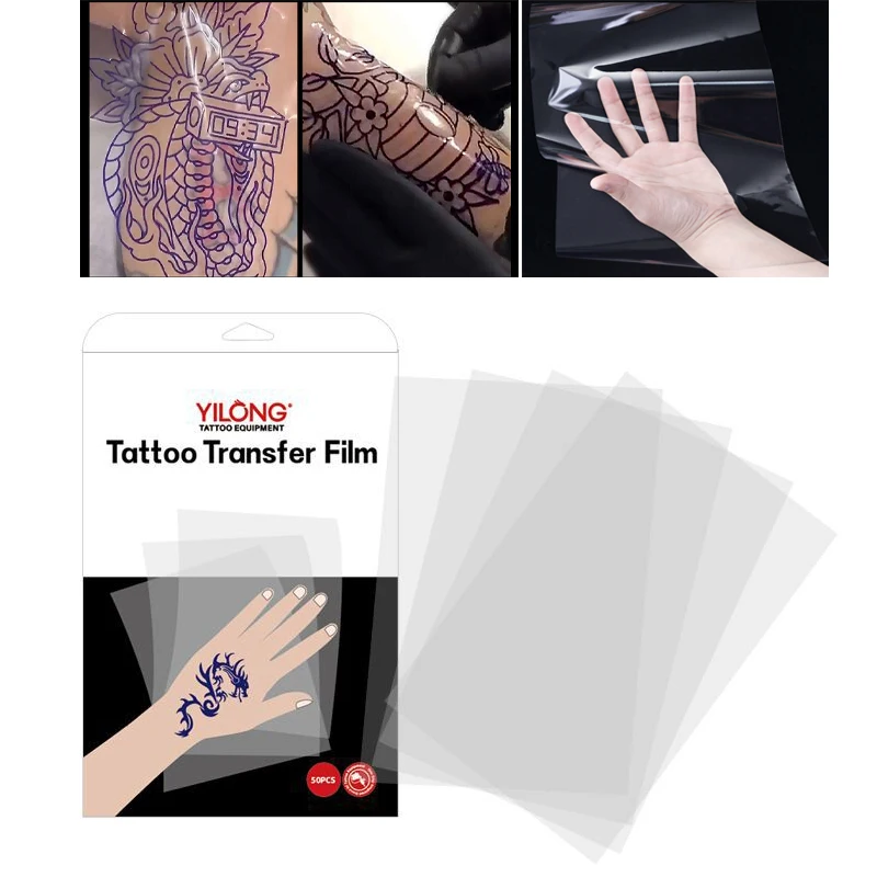 50PCS Tattoo Transparent Transfer Film Tattoo Transfer Paper Transfer Film Cover Film Tattoo Printer for Machine Accessories
50PCS Tattoo Transparent Transfer Film Tattoo Transfer Paper Transfer Film Cover Film Tattoo Printer for Machine Accessories