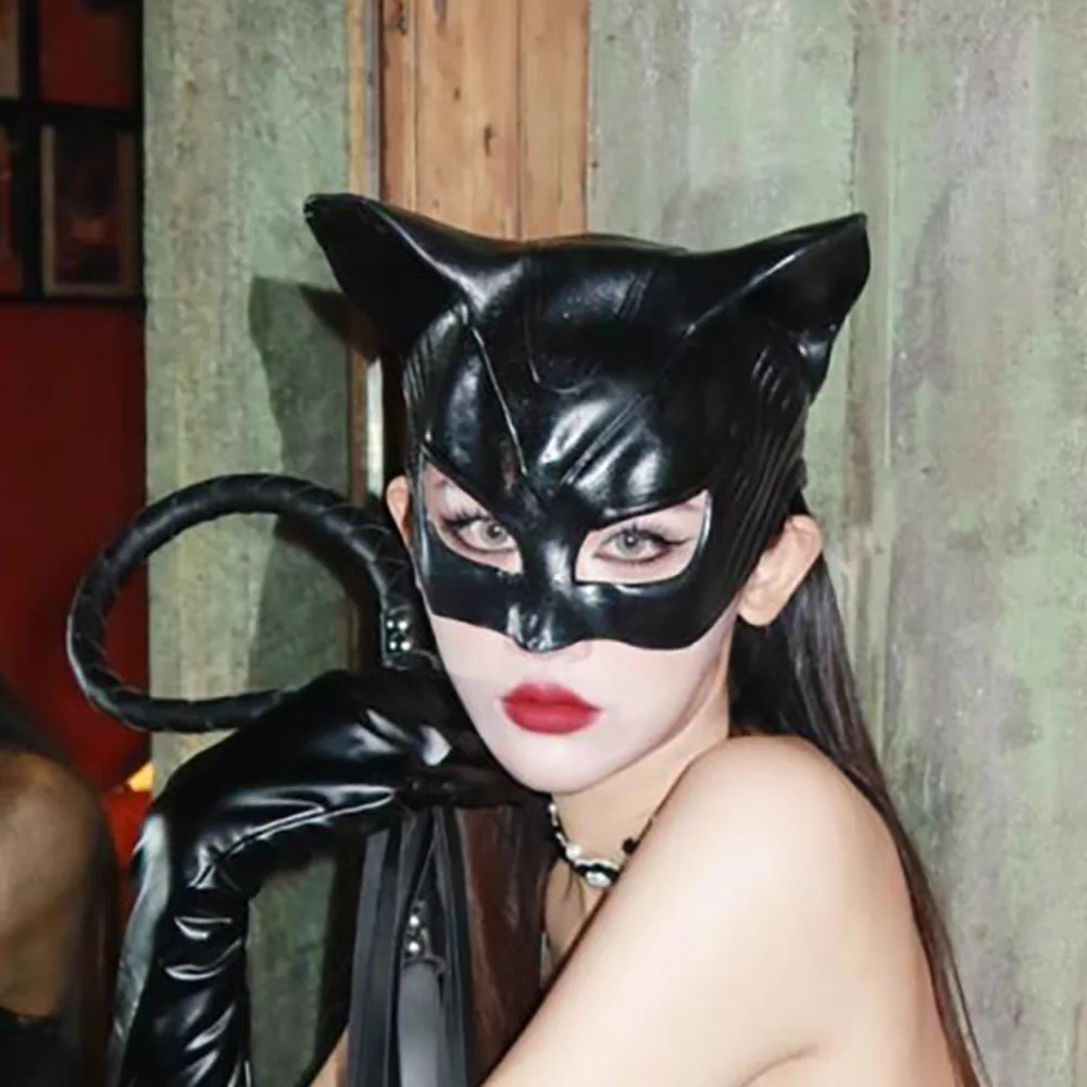 Сексуальная маска кошки, костюм супергероя для косплея, реквизит для карнавала и Хэллоуина, латексная полумаска для маскарада и вечеринок
Сексуальная маска кошки, костюм супергероя для косплея, реквизит для карнавала и Хэллоуина, латексная полумаска для маскарада и вечеринок