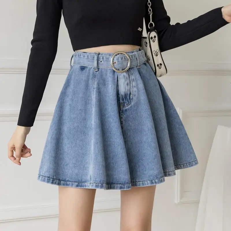 Women Denim Skirts Casual Chic High Street Ladies Jeans Skirt 2025 New Spring Summer Korean Fashion Women's Mini Skirts
Women Denim Skirts Casual Chic High Street Ladies Jeans Skirt 2025 New Spring Summer Korean Fashion Women's Mini Skirts