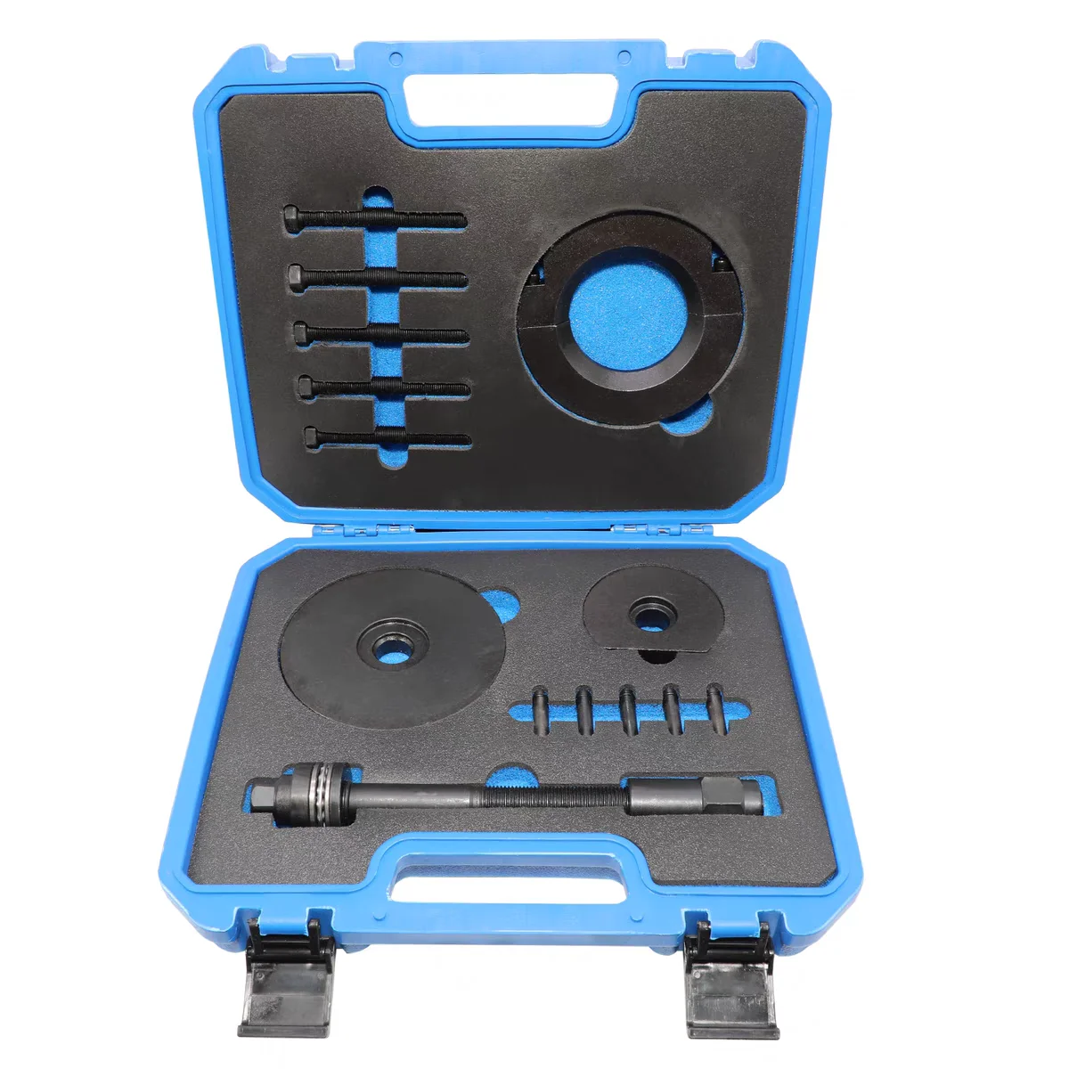 90mm Car Wheel Hub Bearing Disassembly and Assembly Tool Bearing Puller for Toyota/PSA/Opel and many other models
90mm Car Wheel Hub Bearing Disassembly and Assembly Tool Bearing Puller for Toyota/PSA/Opel and many other models