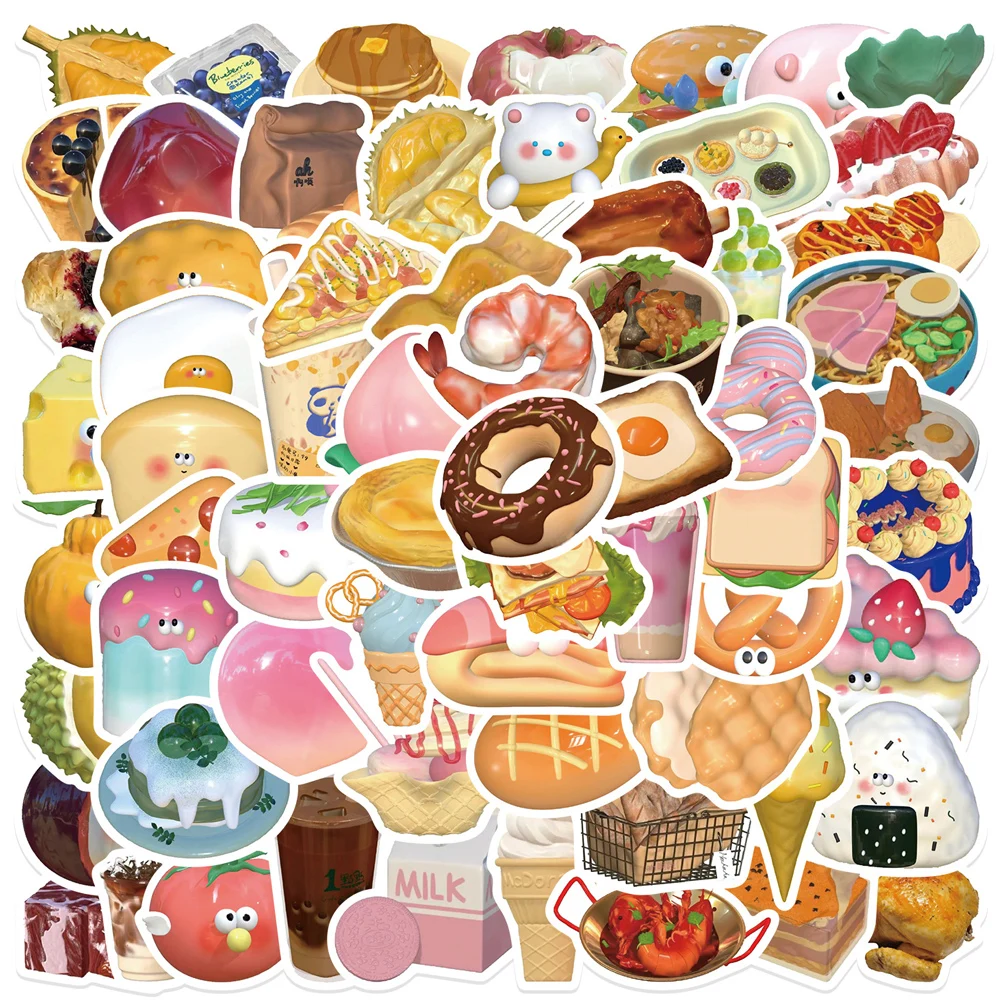 10/30/65pcs Cute Cartoon 3D Food Graffiti Stickers Scrapbook Laptop Diary Phone Luggage Guitar Bike Wall Sticker Decals Kid Toy
10/30/65pcs Cute Cartoon 3D Food Graffiti Stickers Scrapbook Laptop Diary Phone Luggage Guitar Bike Wall Sticker Decals Kid Toy