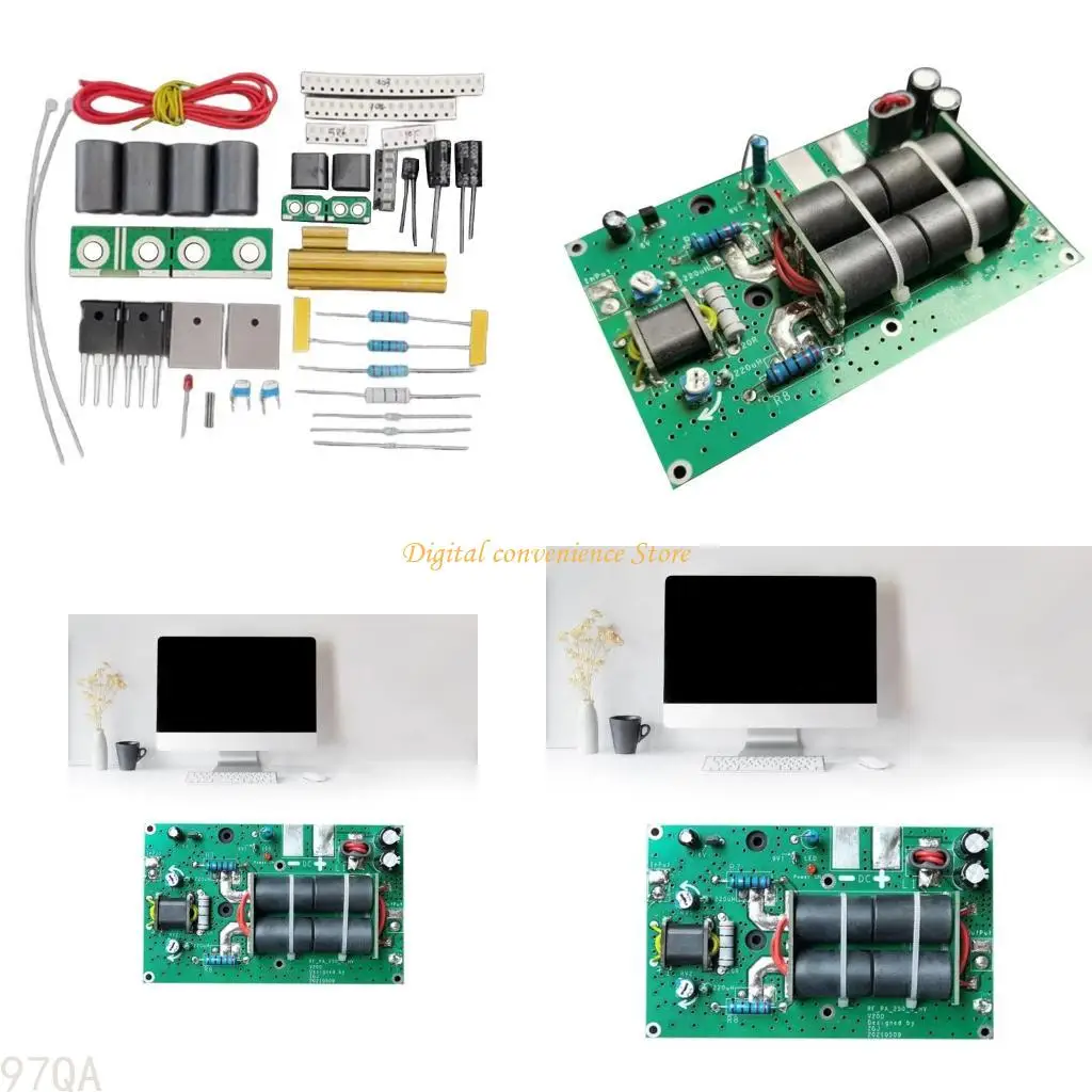 97QA 180W Компьютер SW 113 RF Плата усилителя мощности 3-28 МГц Линейная широкая радиостанция
97QA 180W Компьютер SW 113 RF Плата усилителя мощности 3-28 МГц Линейная широкая радиостанция