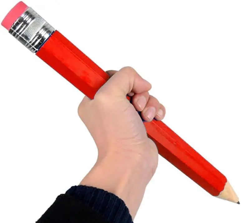 Giant Wooden Jumbo Pencil for Kids, Cosplay, Gifts - Red, 35cm Fun Writing Tool
Giant Wooden Jumbo Pencil for Kids, Cosplay, Gifts - Red, 35cm Fun Writing Tool