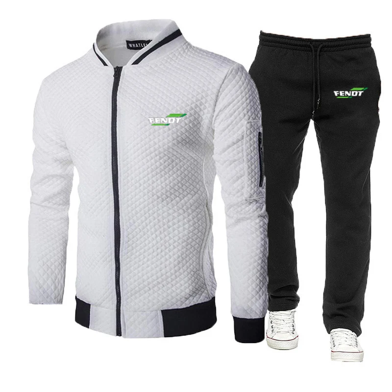 2025 Spring And Autumn Man's Fendt Logo Print Classic Cardigan Zipper Trendy Hoodies+Fit Jogging Comfortable Long Pants Suits
2025 Spring And Autumn Man's Fendt Logo Print Classic Cardigan Zipper Trendy Hoodies+Fit Jogging Comfortable Long Pants Suits