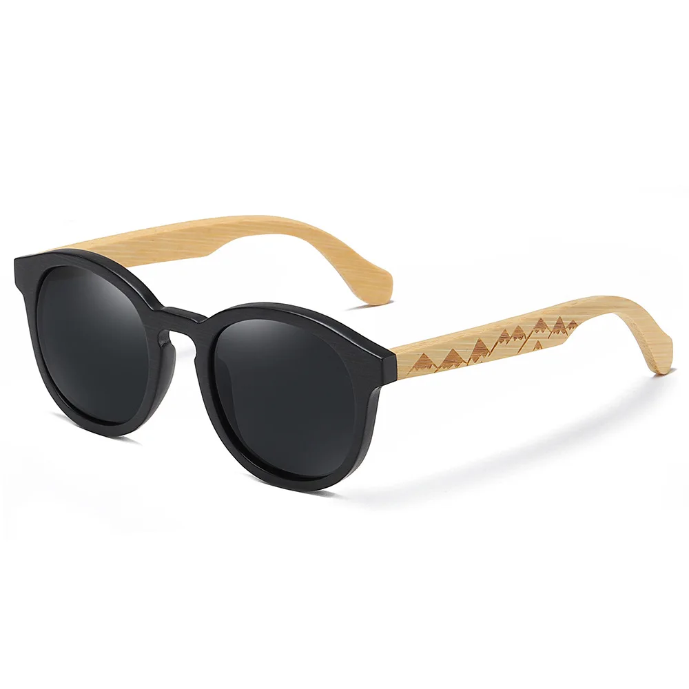 Vintage Round Bamboo Black Sunglasses Women Men Polarized Handmade Natural Wood Sun Glasses High Quality UV400 Eyewear
Vintage Round Bamboo Black Sunglasses Women Men Polarized Handmade Natural Wood Sun Glasses High Quality UV400 Eyewear