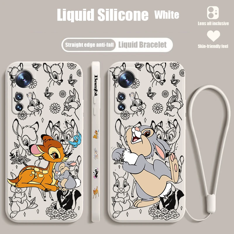 Bambi Thumper Disney For Xiaomi Mi 13 Lite 12T 12 11T 11i 11 A3 10T 10 CC9E 9 Pro Ultra 5G Liquid Left Rope Phone Case
Bambi Thumper Disney For Xiaomi Mi 13 Lite 12T 12 11T 11i 11 A3 10T 10 CC9E 9 Pro Ultra 5G Liquid Left Rope Phone Case