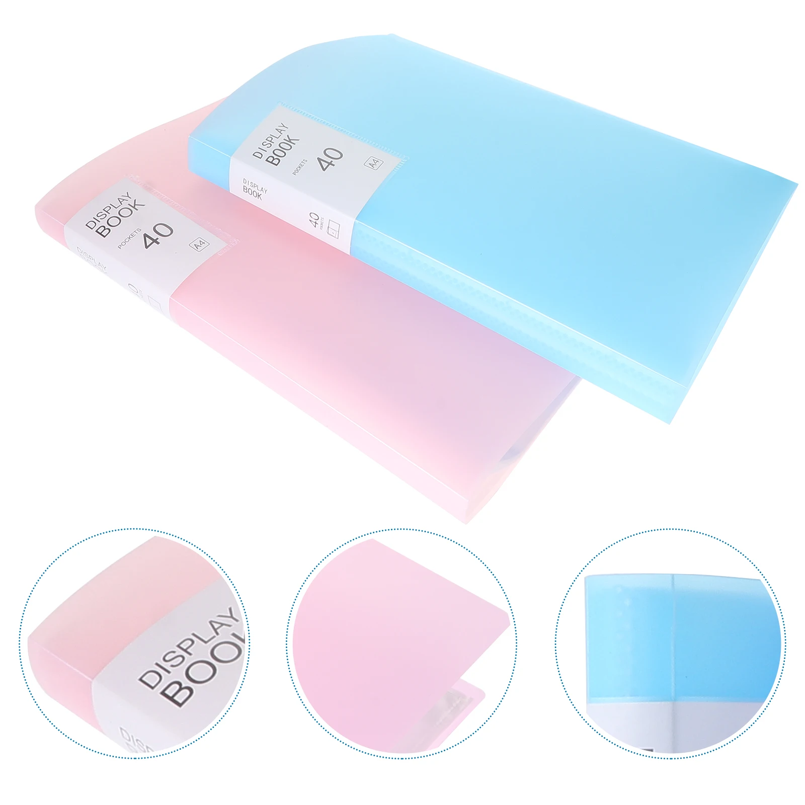 2 Pcs Magazine Plastic Storage Book Student File Folder Folders Simple Document 
2 Pcs Magazine Plastic Storage Book Student File Folder Folders Simple Document