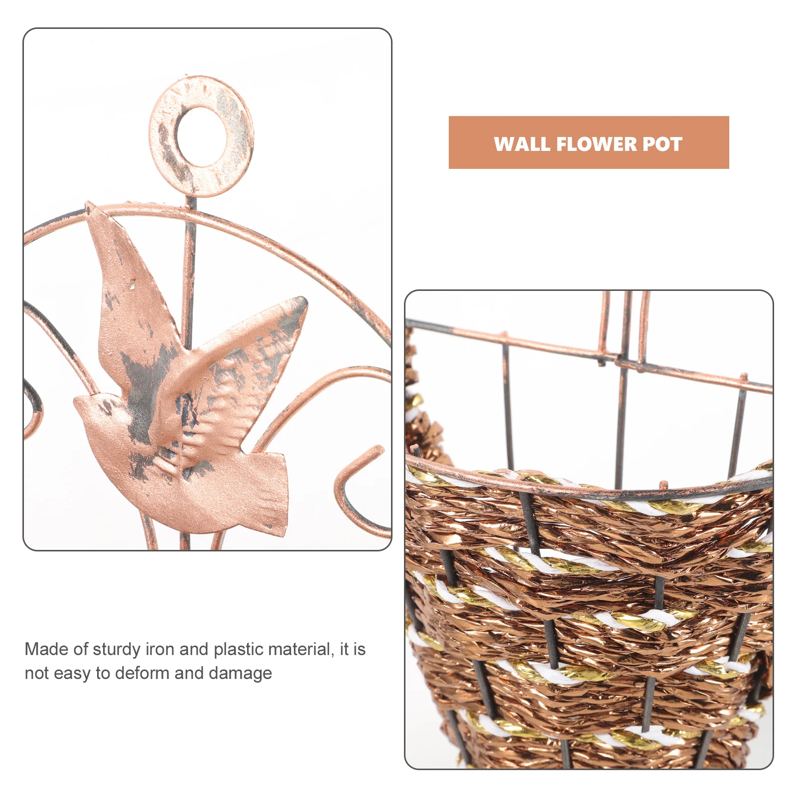 2pcs Rattan Wall Hanging Flower Pot Triangle Iron Basket Planter Home Decor IndoorFlower Vase Safe Material Sturdy Durable
2pcs Rattan Wall Hanging Flower Pot Triangle Iron Basket Planter Home Decor IndoorFlower Vase Safe Material Sturdy Durable