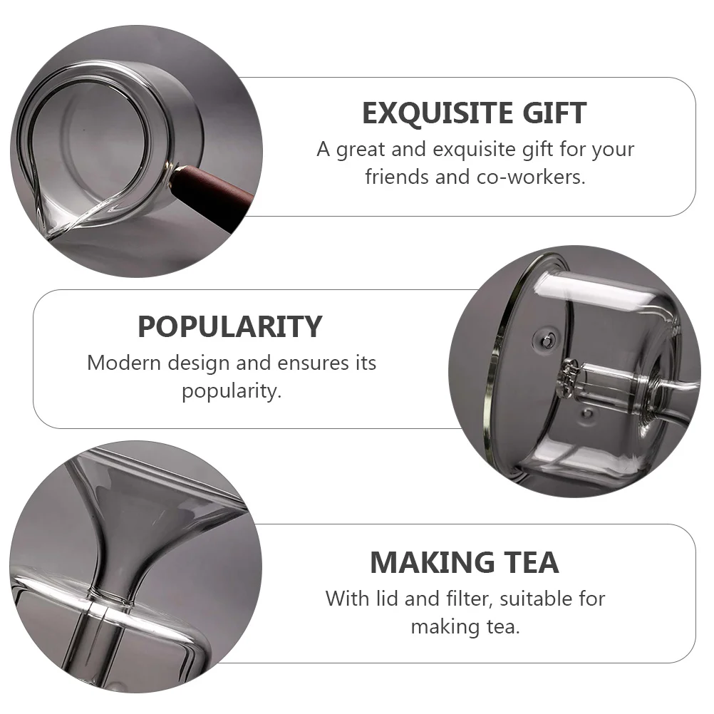 1pc Heat Resistant Glass Teapot Tea Kettle Comfortable Handle Selected Material Perfect Gift Stove Top Hot Transparent
1pc Heat Resistant Glass Teapot Tea Kettle Comfortable Handle Selected Material Perfect Gift Stove Top Hot Transparent