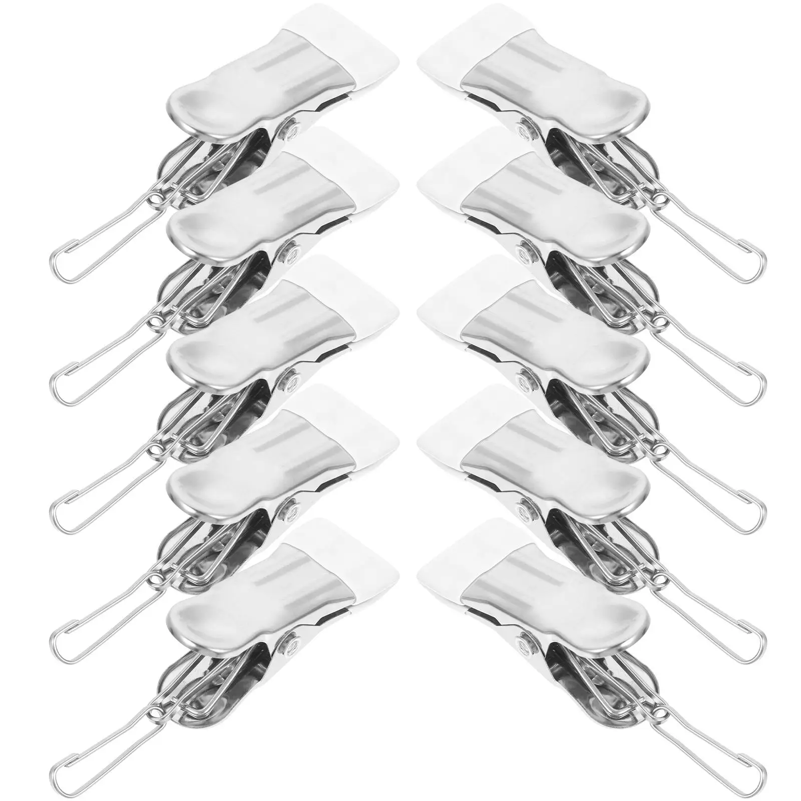 20 Pcs Stainless Steel Clothespins Washing Line Hanger Hooks Small Hanging Laundry Clips Clothesline for
20 Pcs Stainless Steel Clothespins Washing Line Hanger Hooks Small Hanging Laundry Clips Clothesline for