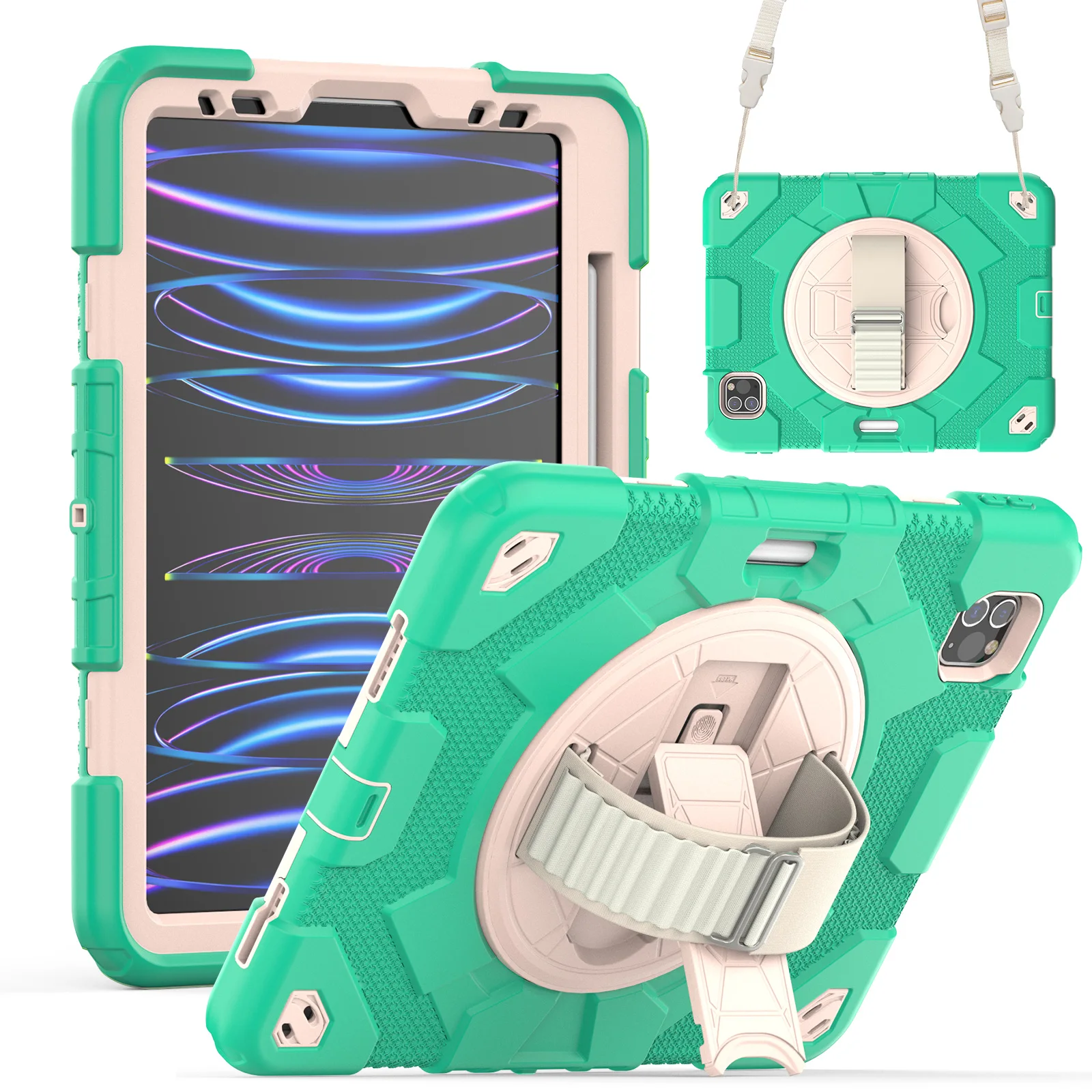 Armor Stand Case Universal For iPad Air 4 5 10.9" Pro11 2018 2020 2021 2022 1st 2nd 3rd 4th Generation 360 Rotating Hybrid Cover
Armor Stand Case Universal For iPad Air 4 5 10.9" Pro11 2018 2020 2021 2022 1st 2nd 3rd 4th Generation 360 Rotating Hybrid Cover