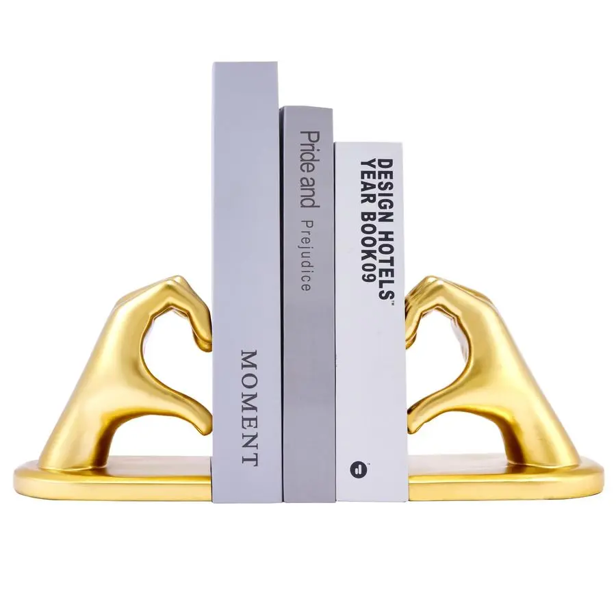 Декоративные золотые подставки для книг в форме сердца для мамы, нескользящие, из прочной смолы, для полок
Декоративные золотые подставки для книг в форме сердца для мамы, нескользящие, из прочной смолы, для полок