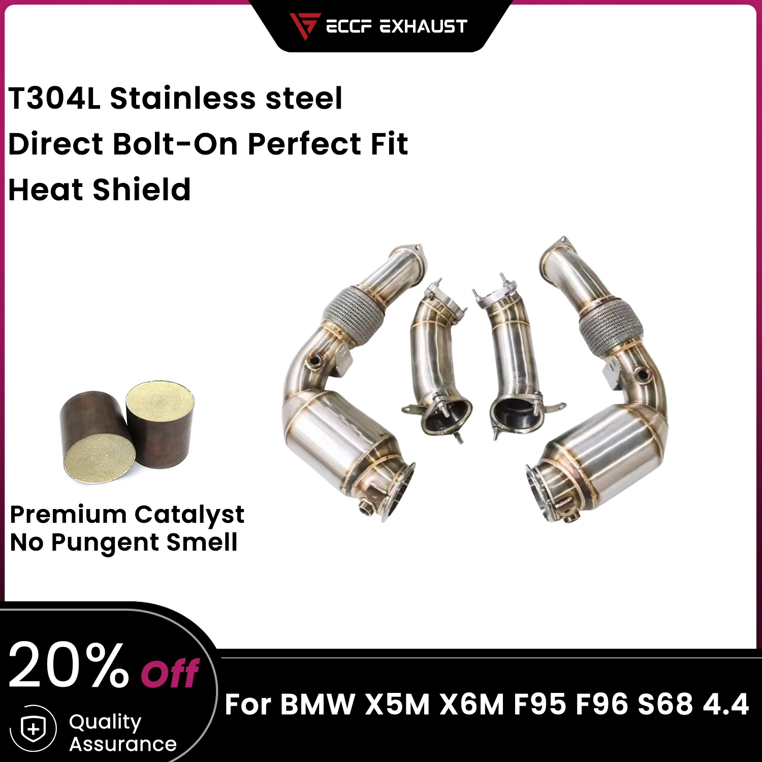 Спортивная водосточная труба ECCF для BMW X5M X6M F95 F96 S68 4,4, агрессивный выхлопной звук, высокая производительность, обновление
Спортивная водосточная труба ECCF для BMW X5M X6M F95 F96 S68 4,4, агрессивный выхлопной звук, высокая производительность, обновление