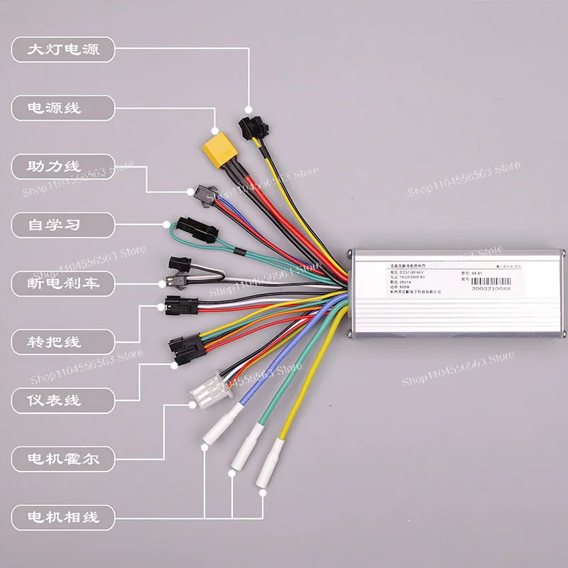 LCD Liquid Crystal Instrument Brushless Motor Driver, 24-48V 500W Voltage Adjustable Power-off Brake Controller
LCD Liquid Crystal Instrument Brushless Motor Driver, 24-48V 500W Voltage Adjustable Power-off Brake Controller