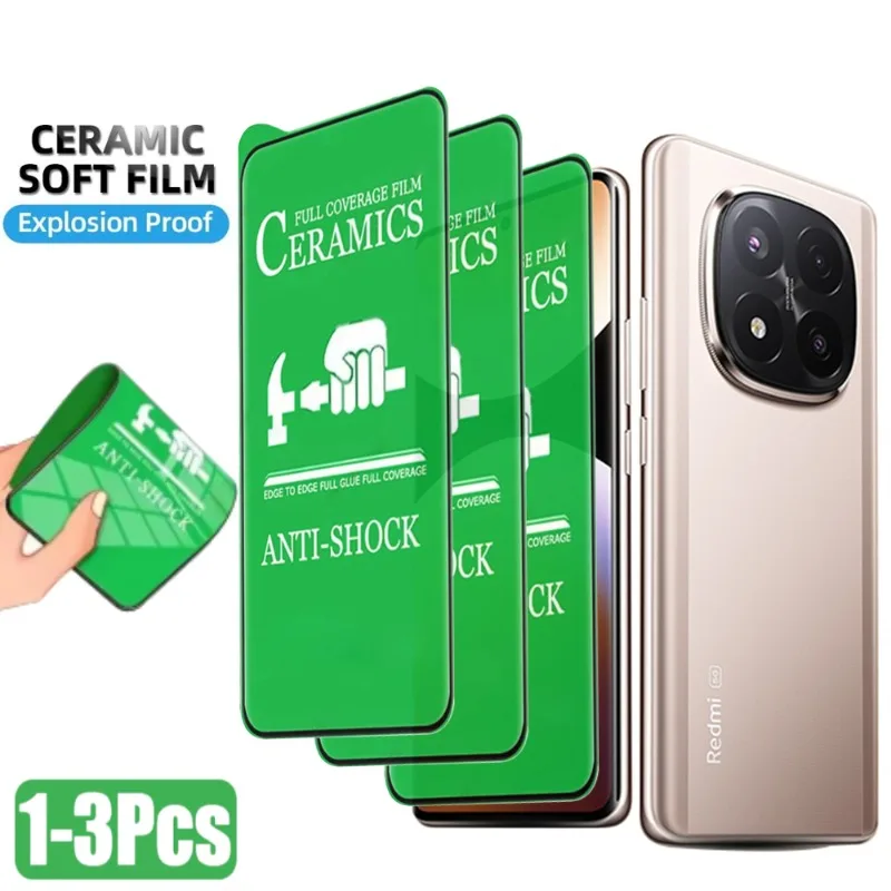 1-3Pcs HD Ceramic Film For Xiaomi Redmi Note 14 Pro+ 5G 13 Pro 4G Screen Protector For Redmi Note 12S 11S 10S 9 8 Pro Plus Film
1-3Pcs HD Ceramic Film For Xiaomi Redmi Note 14 Pro+ 5G 13 Pro 4G Screen Protector For Redmi Note 12S 11S 10S 9 8 Pro Plus Film