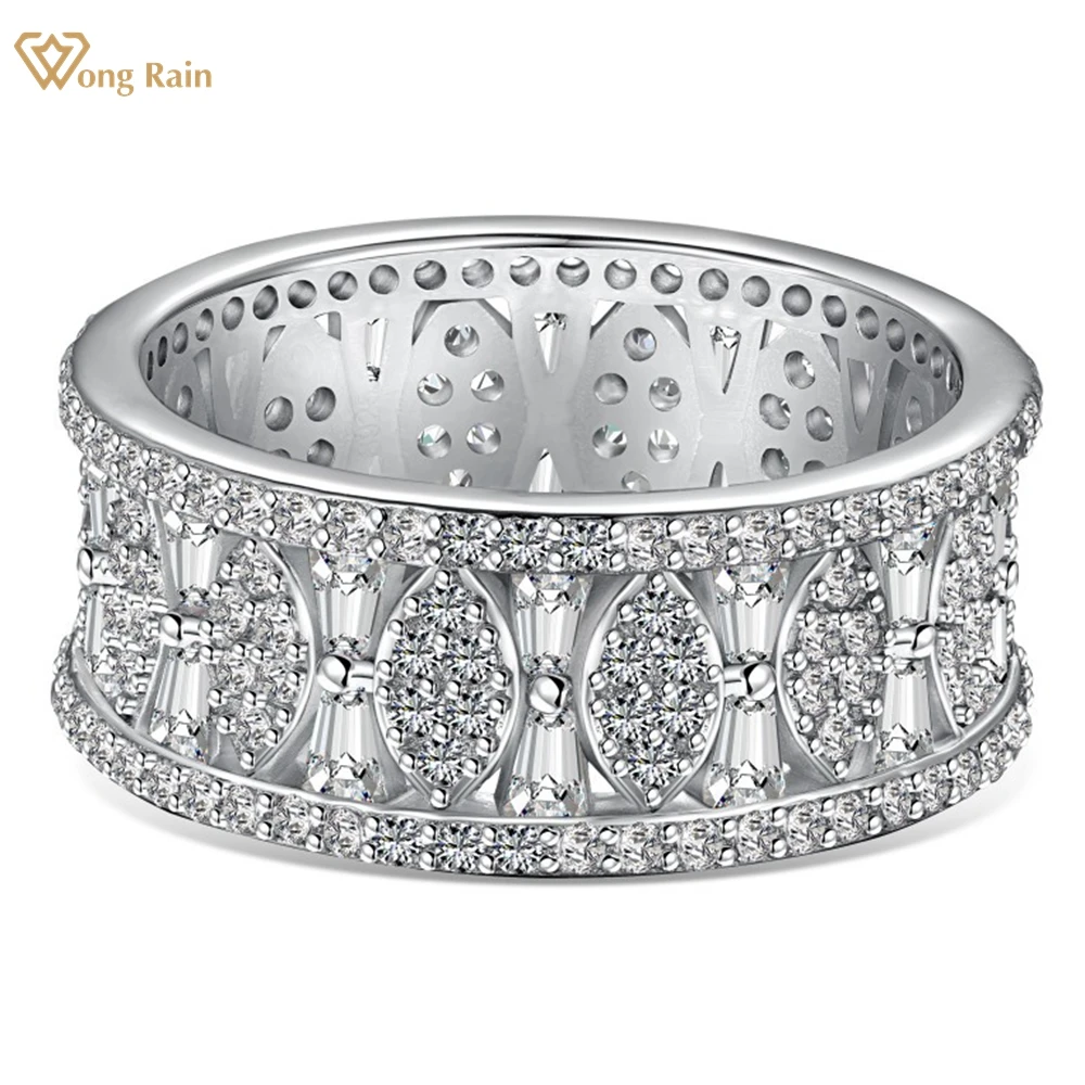 Wong Rain Elegant 925 Sterling Silver Lab White Sapphire Gemstone Wedding Party Fine Jewelry Sparkling Ring for Women Wholesale
Wong Rain Elegant 925 Sterling Silver Lab White Sapphire Gemstone Wedding Party Fine Jewelry Sparkling Ring for Women Wholesale