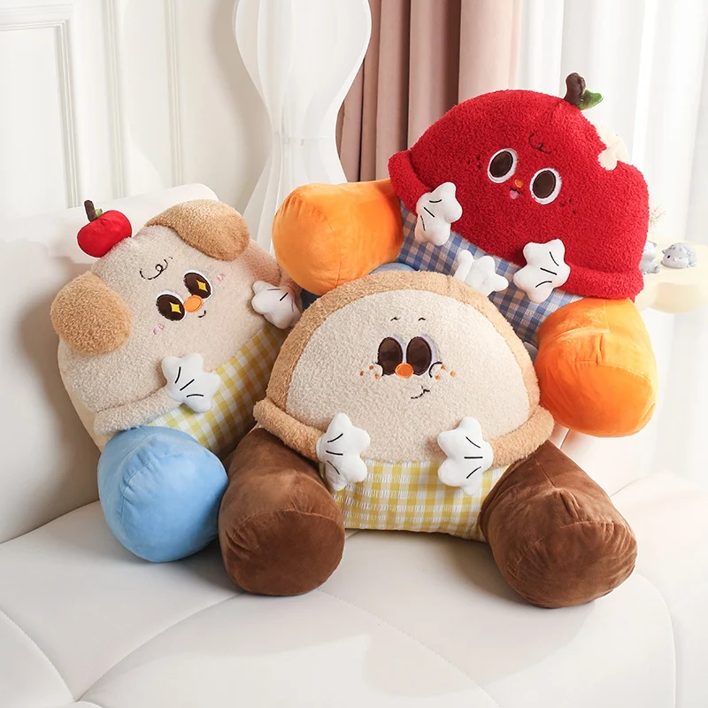 Cute Big Foot Lumbar Backrest Pillow Set Rabbit Dog Apple Strawberry Characters Soft Stuffed Cushion Cozy Toy Sofa Adorable
Cute Big Foot Lumbar Backrest Pillow Set Rabbit Dog Apple Strawberry Characters Soft Stuffed Cushion Cozy Toy Sofa Adorable