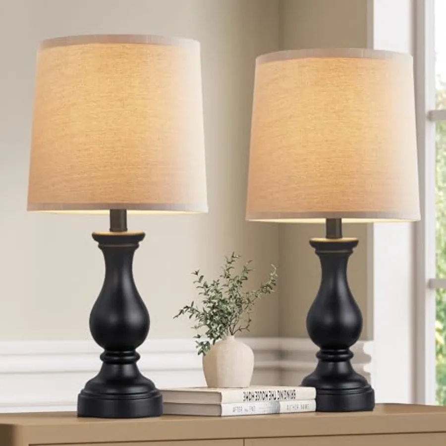 Farmhouse Table Lamps Set of 2 - Rustic Lamp for Bedroom Living Room, 22" Boho Bedside Lamps for Night Stands End Table Office
Farmhouse Table Lamps Set of 2 - Rustic Lamp for Bedroom Living Room, 22" Boho Bedside Lamps for Night Stands End Table Office