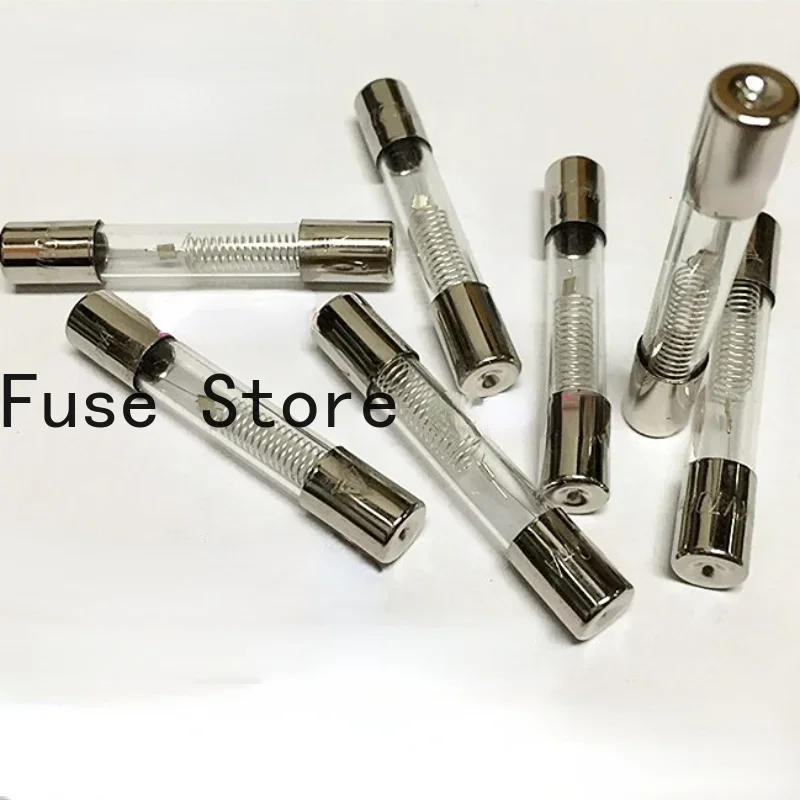 10PCS Special Fuse Tube For Microwave Oven, High-pressure Glass 6 * 40MM 0.85A 850MA 5KV
10PCS Special Fuse Tube For Microwave Oven, High-pressure Glass 6 * 40MM 0.85A 850MA 5KV