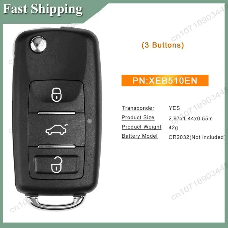 -A94Z XEB510EN Is Suitable For B5 Type Super Remote Control With XT27B Super Chip 3-Key VVDI Remote Control Key
-A94Z XEB510EN Is Suitable For B5 Type Super Remote Control With XT27B Super Chip 3-Key VVDI Remote Control Key