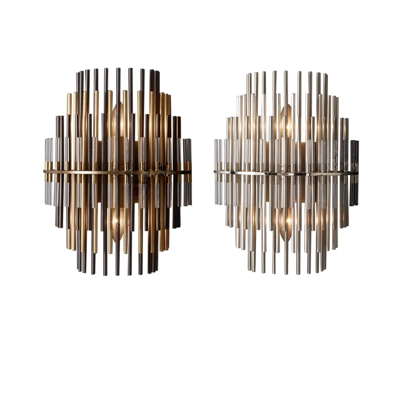 Роскошные постмодернистские стеклянные барные настенные бра в американском стиле, бронзовые матовые черные/хромированные настенные светильники, промышленные
Роскошные постмодернистские стеклянные барные настенные бра в американском стиле, бронзовые матовые черные/хромированные настенные светильники, промышленные