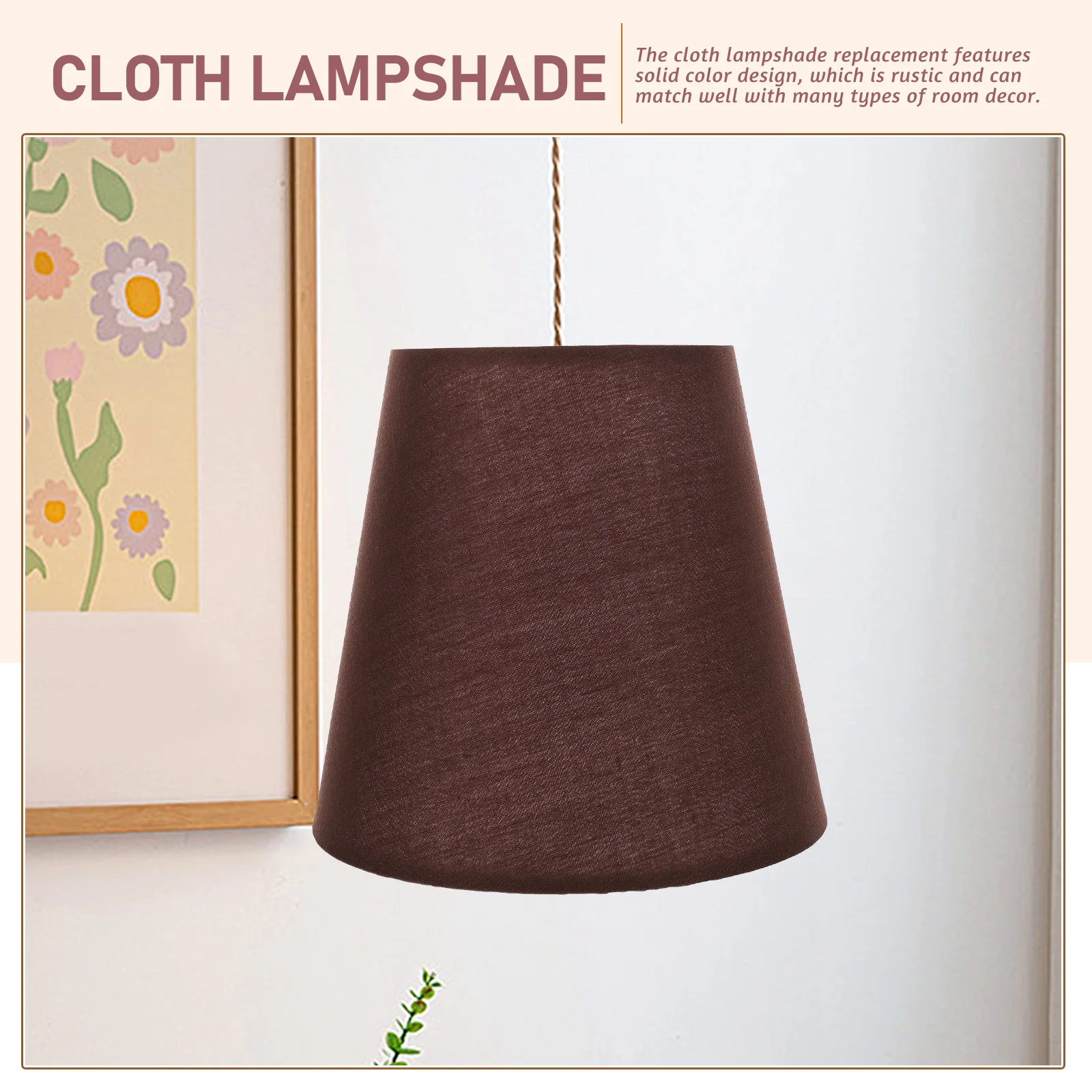 Cloth Lampshade Replacement Fabric Light Cover for Table Floor Lamp Dustproof Sturdy Universal Drum Lamp Shades Home
Cloth Lampshade Replacement Fabric Light Cover for Table Floor Lamp Dustproof Sturdy Universal Drum Lamp Shades Home