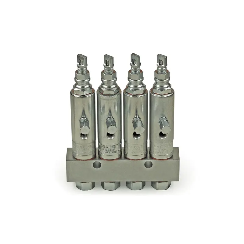 High-pressure Metering Devices LINCOLN SL-1 Single-line Lubrication Systems
High-pressure Metering Devices LINCOLN SL-1 Single-line Lubrication Systems