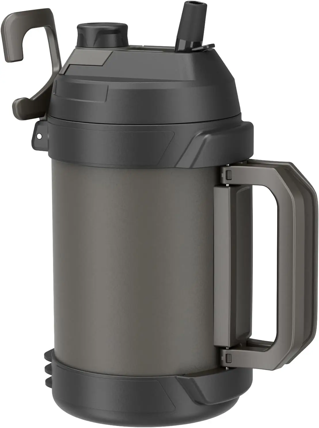 1 Gallon 128oz Coal Triple Wall Insulated Water Jug, Stainless Steel Sport Bottle with Straw & Spout, 48H Cold Retention, No Sweat Design for Gym Camping Outdoors
1 Gallon 128oz Coal Triple Wall Insulated Water Jug, Stainless Steel Sport Bottle with Straw & Spout, 48H Cold Retention, No Sweat Design for Gym Camping Outdoors